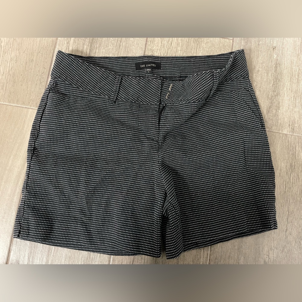 Limited Black and White Women's Shorts size 4